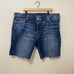 Levis 511 Jean Shorts Mens Size 42 waterless Denim‎ Casual Flat Front